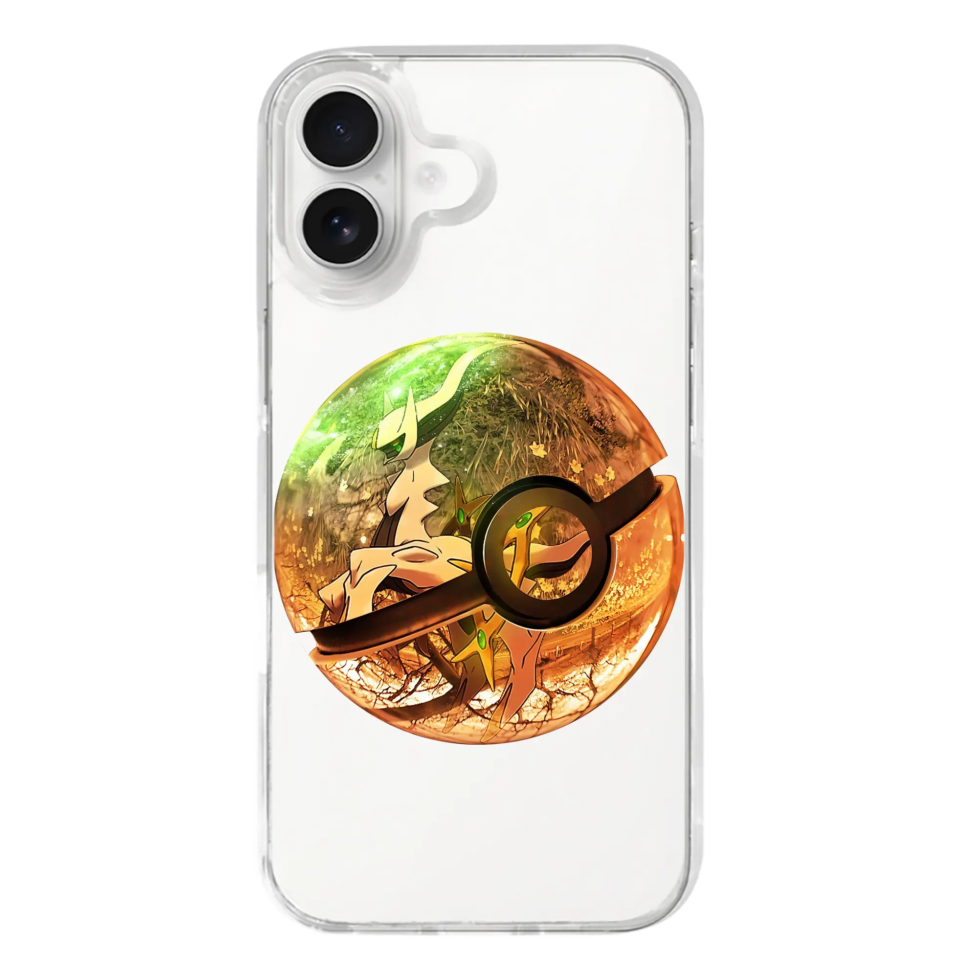 ポケモン グッズ,アルセウス - iPhone 17シリーズ 透明スマホケース – 薄型・耐衝撃・精密フィット保護カバー